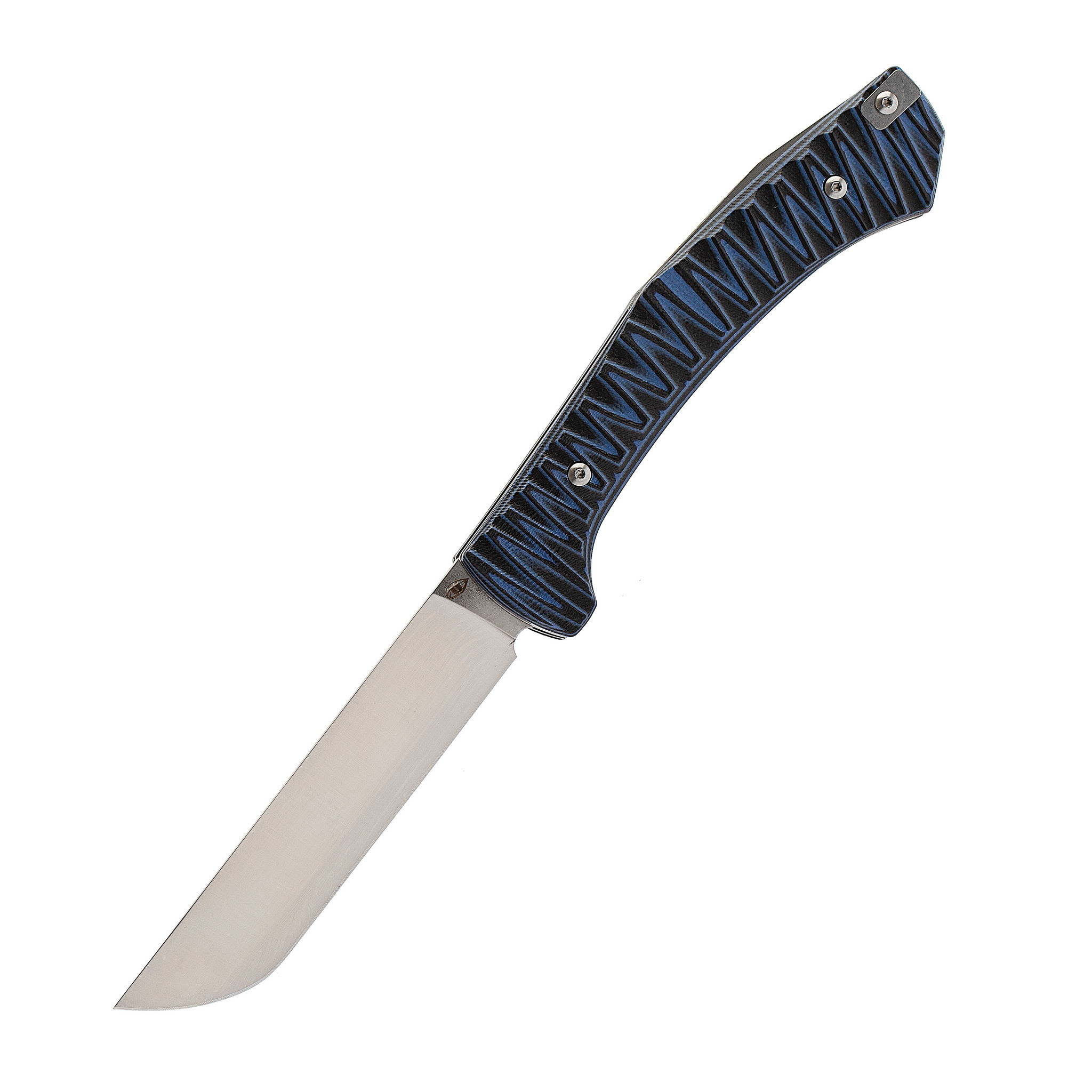 Складной нож Пчак-4, сталь D2 пчак шархон рукоять из оргстекла гарда из латуни