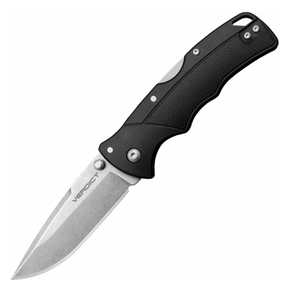Складной нож Cold Steel Verdict Spear, сталь 1.4116, рукоять GFN, черный - фото 2