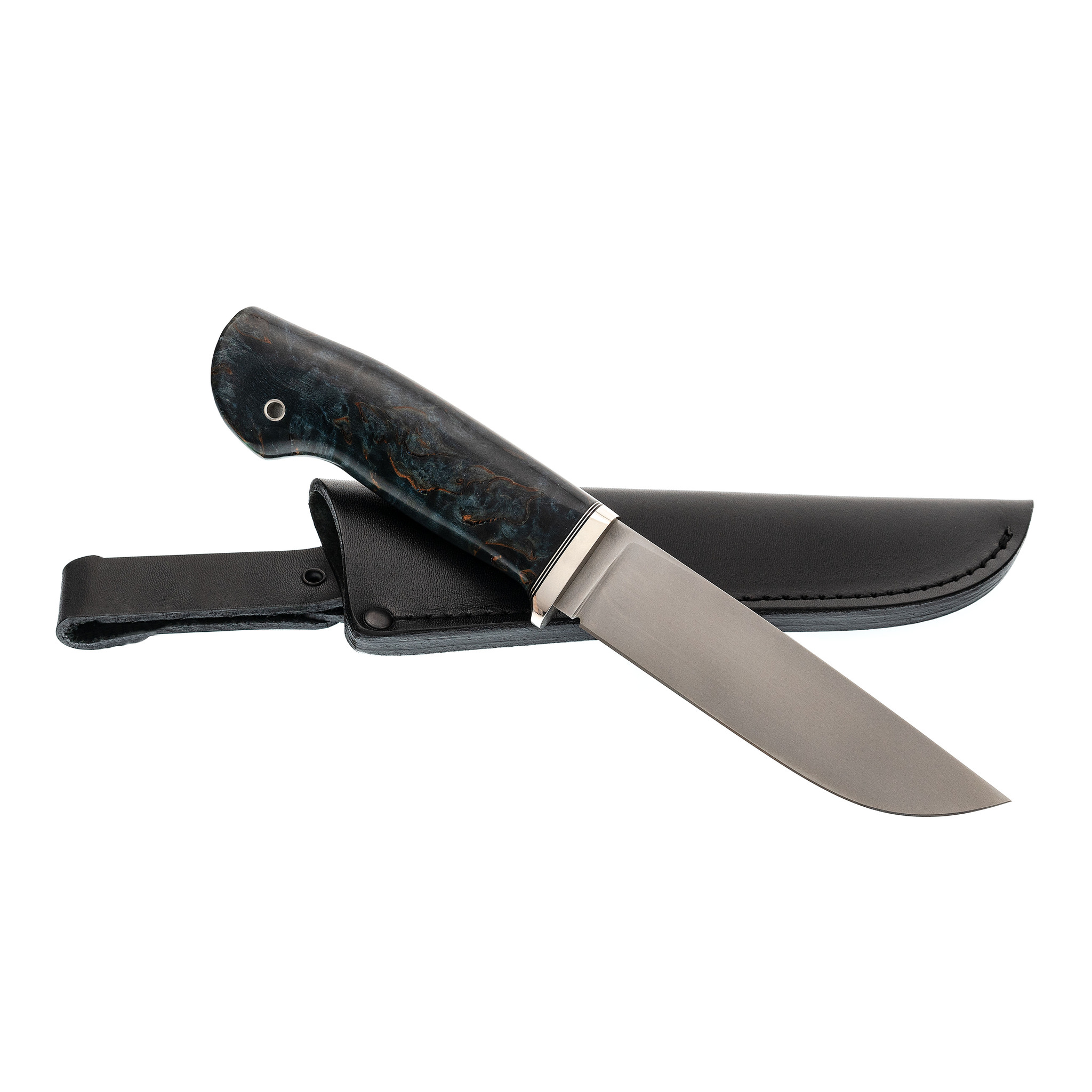 Нож Комбат, сталь М390, карельская береза - фото 5
