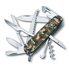 Фото Нож перочинный Victorinox Huntsman Comouflage, сталь X55CrMo14, рукоять Cellidor®, камуфляж, 15 функций, 91мм