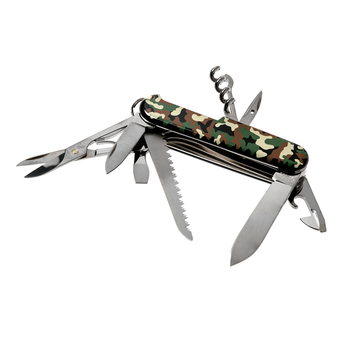Нож перочинный Victorinox Huntsman 1.3713.94 91мм 15 функций камуфляж - фото 4