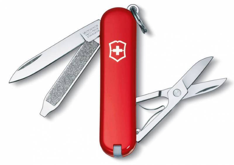 Нож перочинный Victorinox Classic 0.6223 58 мм 7 функций красный
