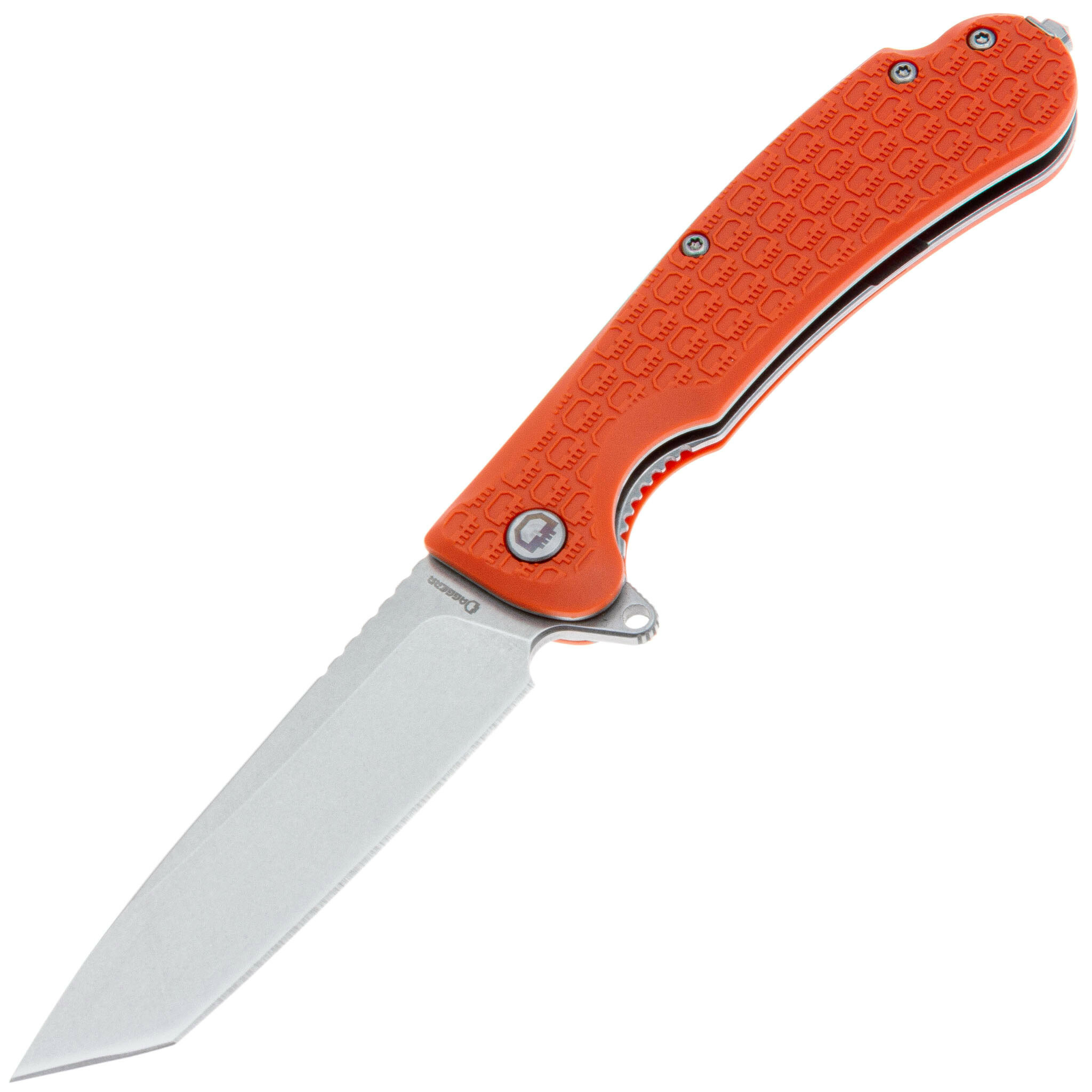 Складной нож Daggerr Yakuza Orange SW DL, сталь 8Cr14MoV, рукоять 	FRN