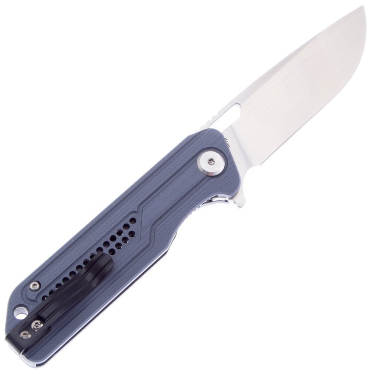 Складной нож Bestech Circuit, сталь K110, рукоять G10, серый - фото 2