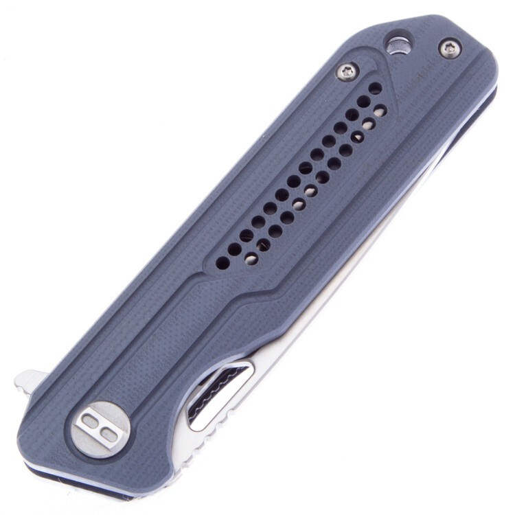 Складной нож Bestech Circuit, сталь K110, рукоять G10, серый - фото 3