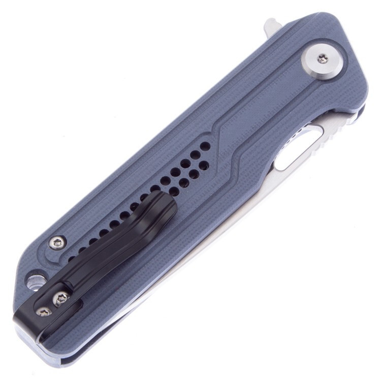 Складной нож Bestech Circuit, сталь K110, рукоять G10, серый - фото 4