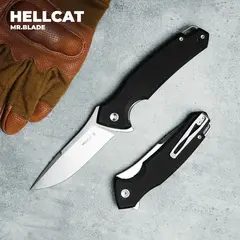 Фото Складной нож Mr Blade Hellcat, сталь VG-10, рукоять G10, черный
