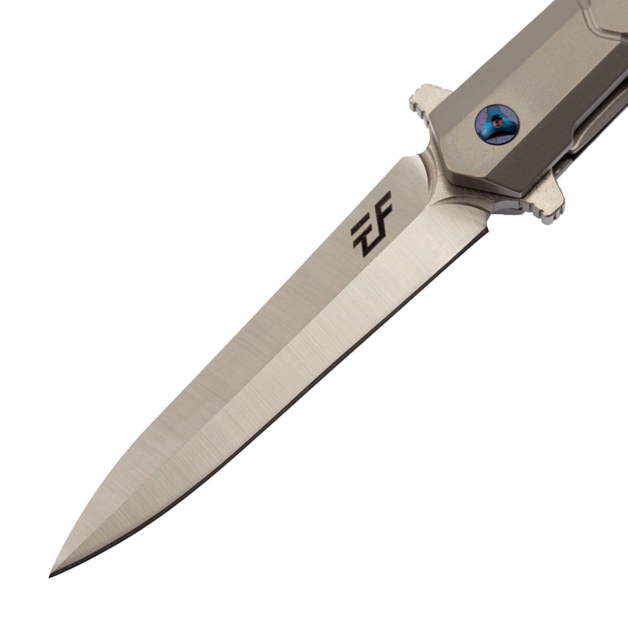Складной нож Eafengrow EF940 светлый, сталь D2, титан - фото 2
