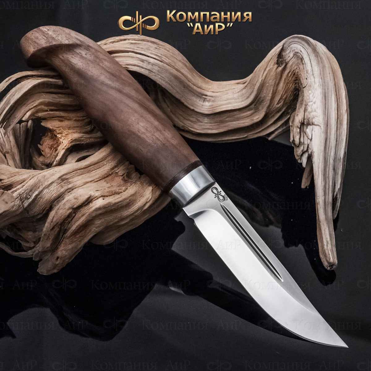 Нож АиР Финка Лаппи, сталь 110х18 М-ШД, рукоять дерево - фото 6