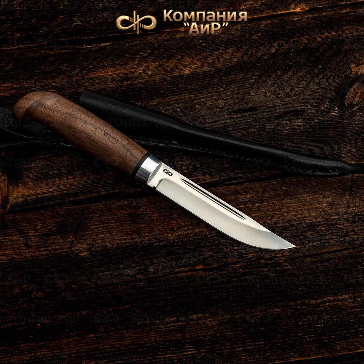 Нож АиР Финка Лаппи, сталь 110х18 М-ШД, рукоять дерево - фото 8