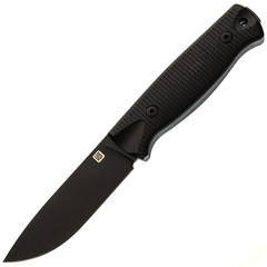 Фото Нож Hot Knife Hoot, сталь D2 cerakote, рукоять G10, черный