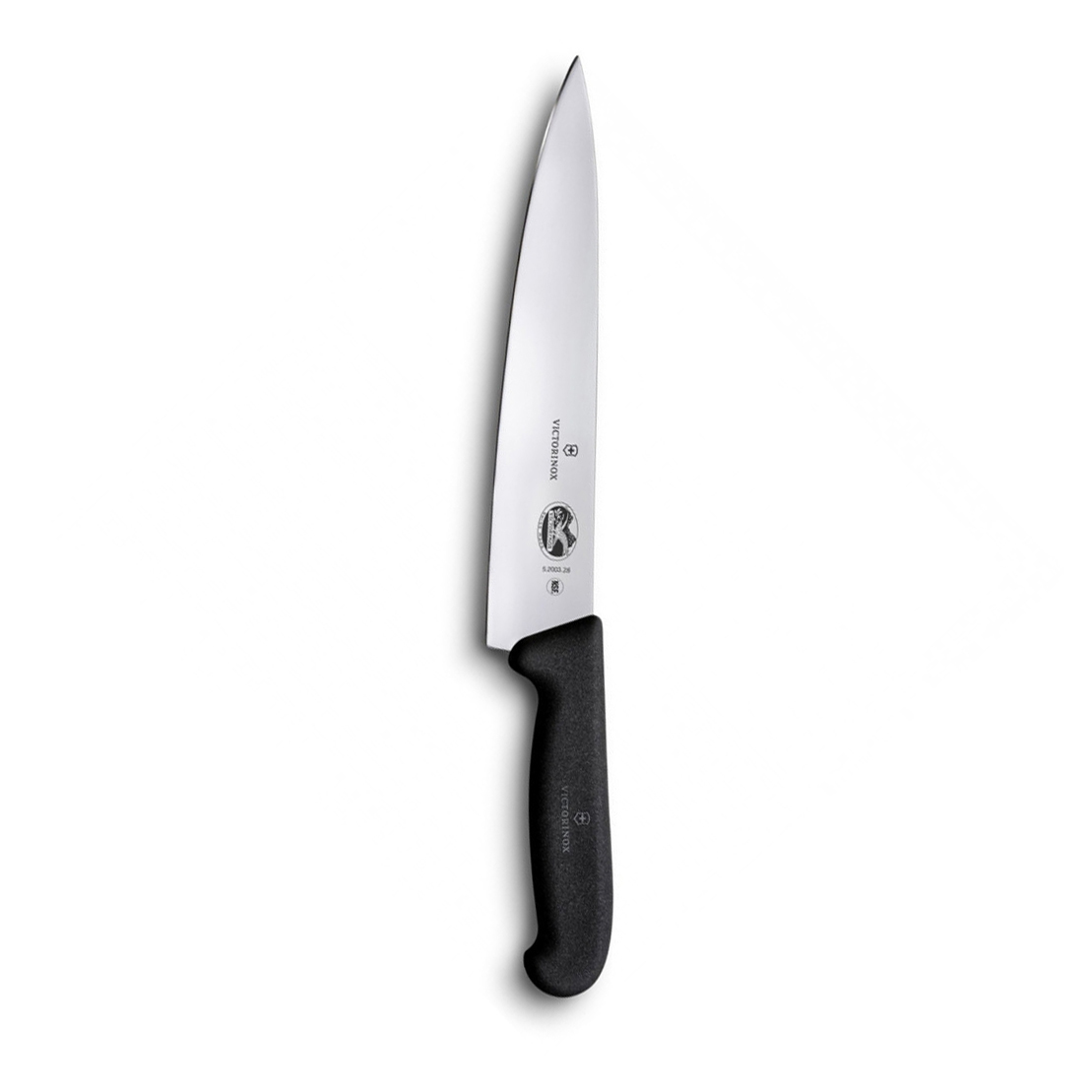 Кухонный разделочный нож Victorinox, сталь X50CrMoV15, рукоять полипропилен, черный от Ножиков