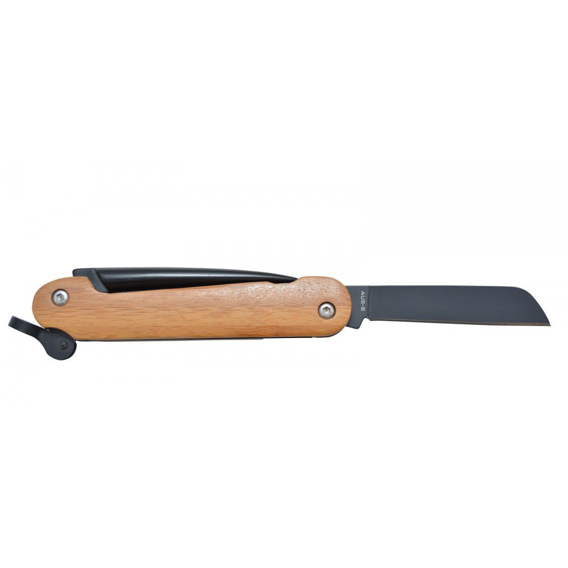 Нож складной Camillus Nautical Sailing Knife with Marlin Spike, Carbonitride Titanium® Aus-8 Steel, Bamboo Handles 6.4 см. - фото 5