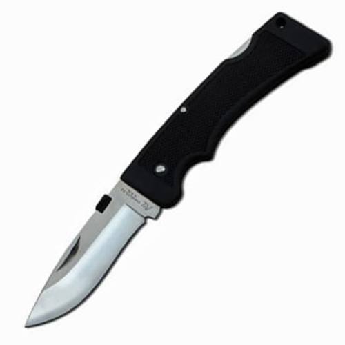 Складной нож Katz Black Kat, 225 мм, клинок Drop Point, сталь XT-70, рукоять kraton