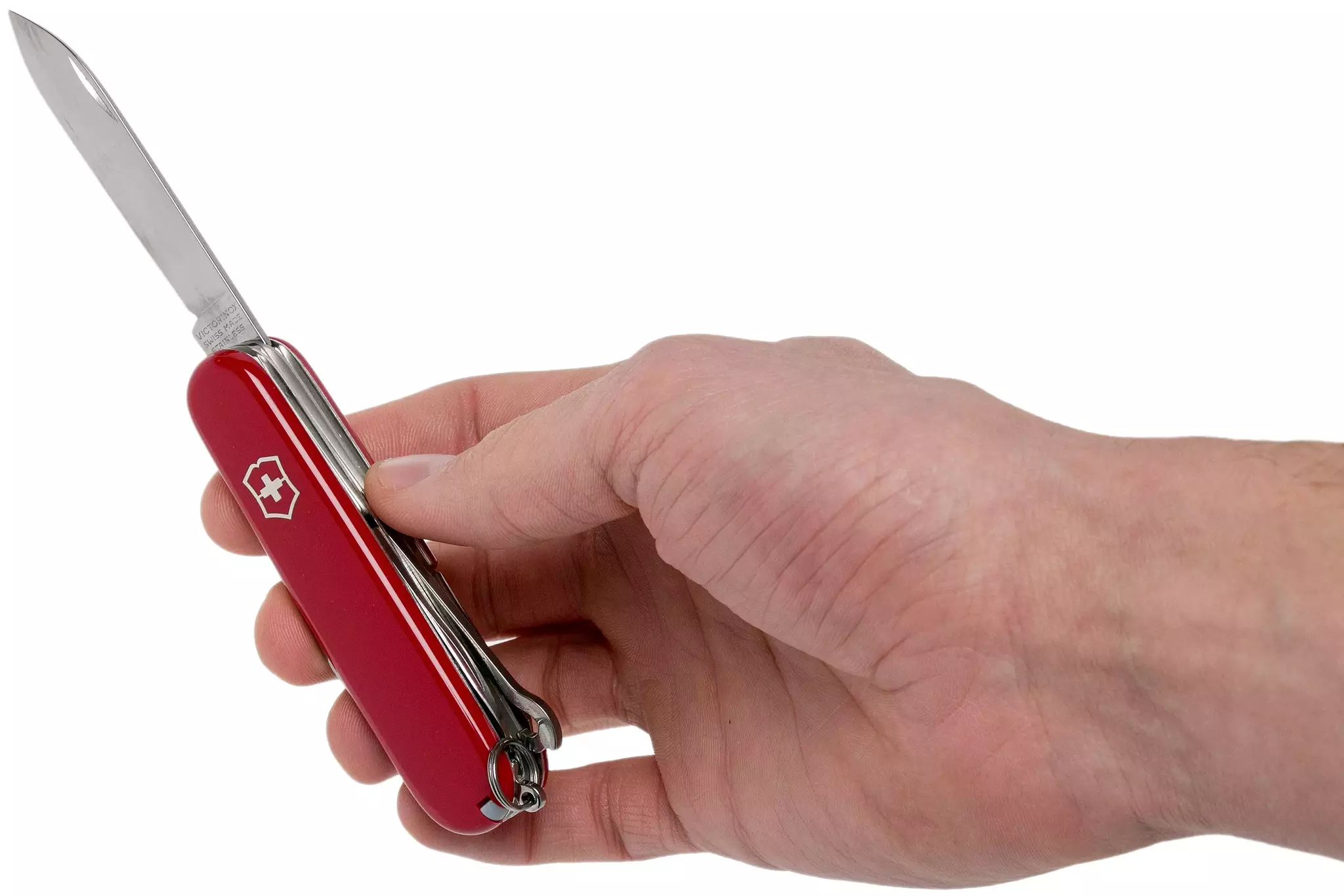 фото Нож перочинный victorinox super tinker, сталь x55crmo14, рукоять cellidor®, красный, блистер
