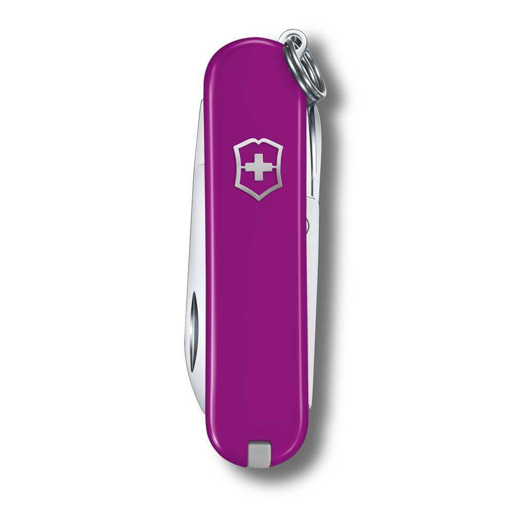 Нож Victorinox Classic SD Colors, Tasty Grape (0.6223.52G) пурпурный, 7 функций 58мм - фото 2