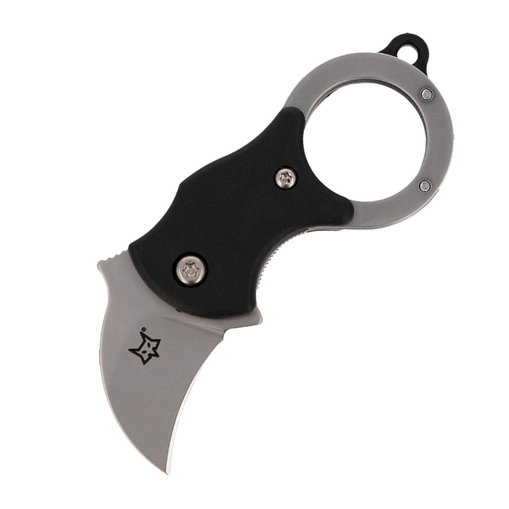 Складной нож Fox MINI-КА, сталь 1.4116, рукоять термопластик FRN, чёрный
