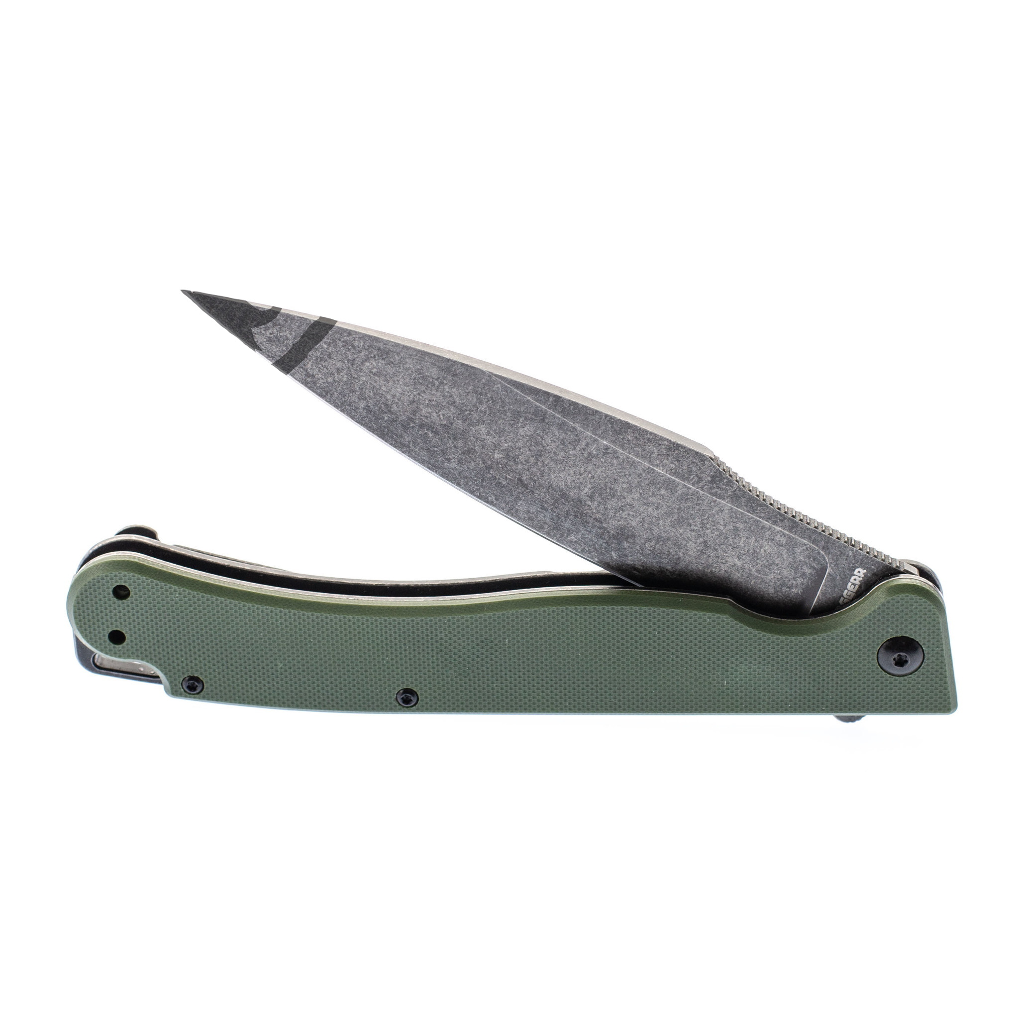 Складной нож Daggerr Condor Olive, сталь D2, G10 - фото 6