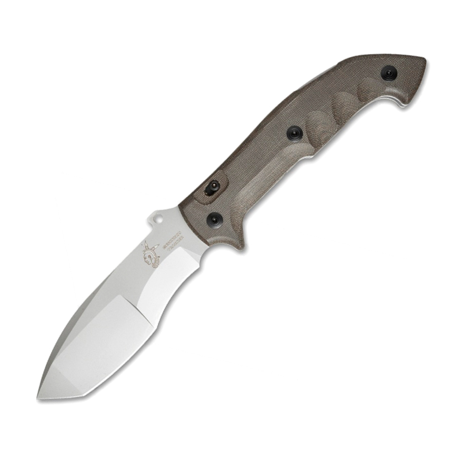 Складной нож Fox Meskwaki Tracker, сталь N690, рукоять Микарта, коричневый