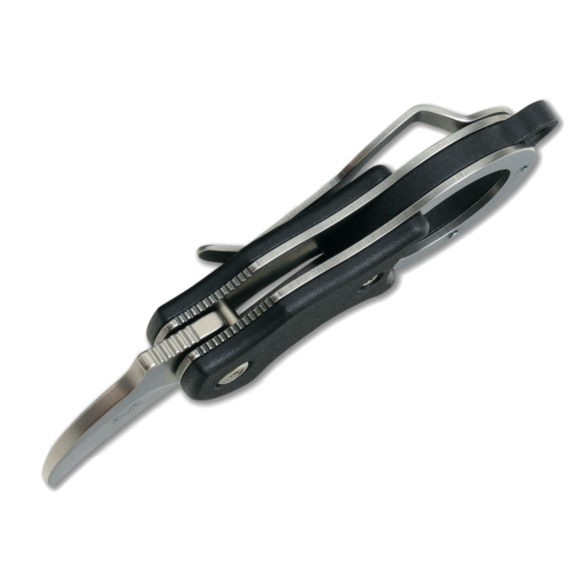 Складной нож Fox MINI-КА, сталь 1.4116, рукоять термопластик FRN, чёрный - фото 6