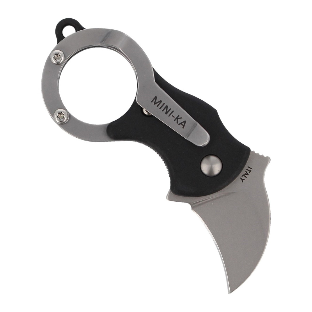 Складной нож Fox MINI-КА, сталь 1.4116, рукоять термопластик FRN, чёрный - фото 2