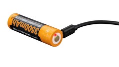 Фото Аккумулятор 18650 Fenix 3500U mAh с разъемом для USB