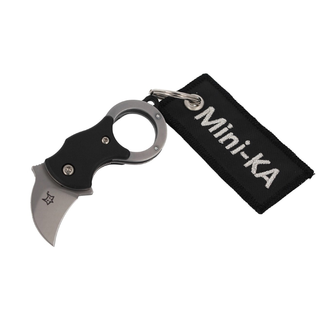 Складной нож Fox MINI-КА, сталь 1.4116, рукоять термопластик FRN, чёрный - фото 7