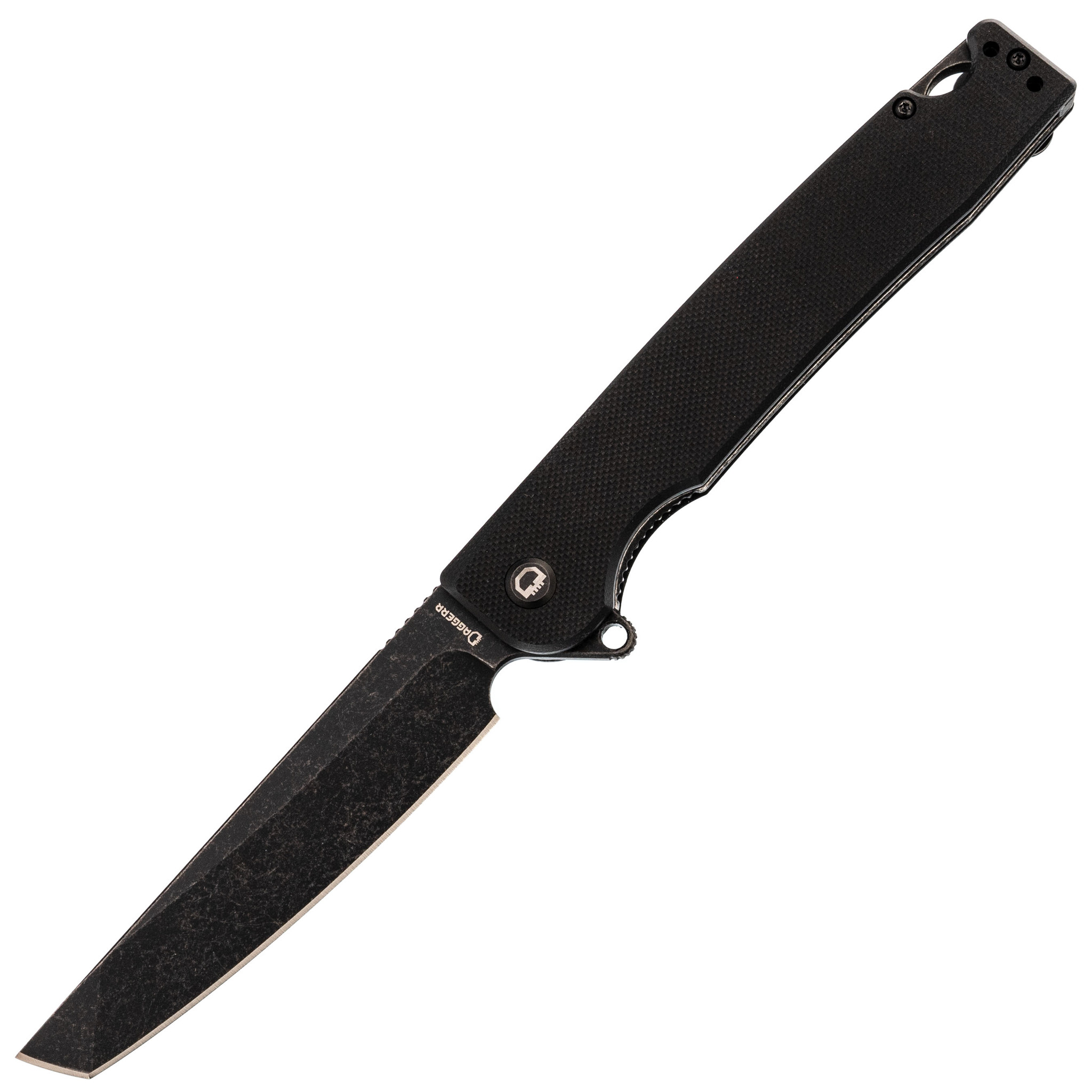 фото Складной нож daggerr ronin 2.0 all black, сталь d2, рукоять g10