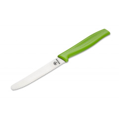 Фото Кухонный нож Boker Sandwich Knife Green 105 мм, нержавеющая сталь, рукоять ABS-пластик, зеленый