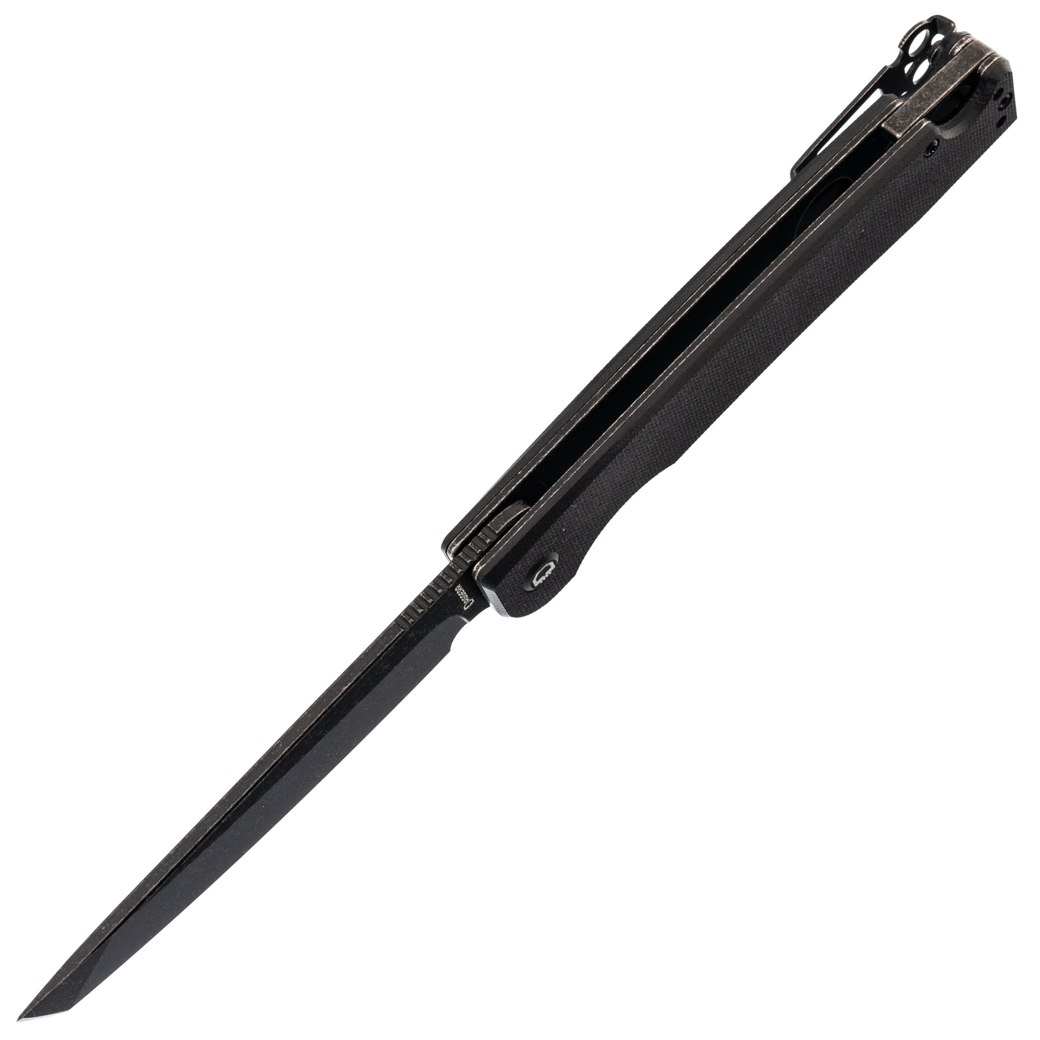 Складной нож Daggerr Ronin 2.0 All Black, сталь D2, рукоять G10 - фото 2