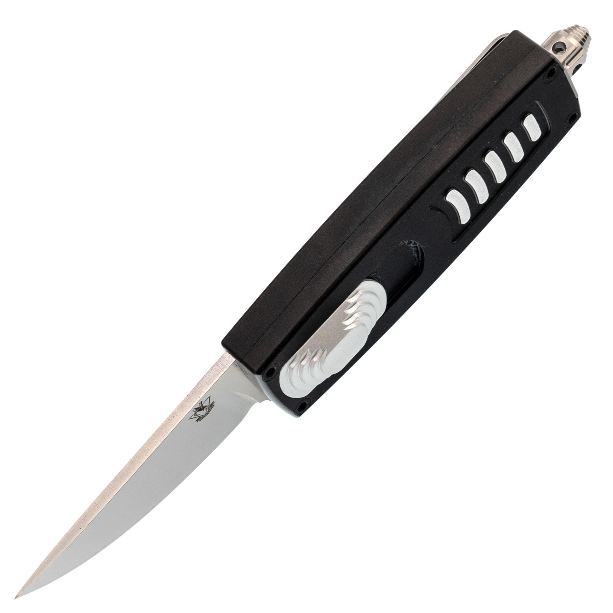 Автоматический нож Steelclaw Криптон-04-1, сталь D2, рукоять алюминий, черный - фото 2