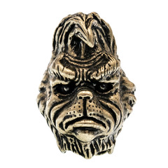 Фото Бусина для темляка Гринч, мельхиор