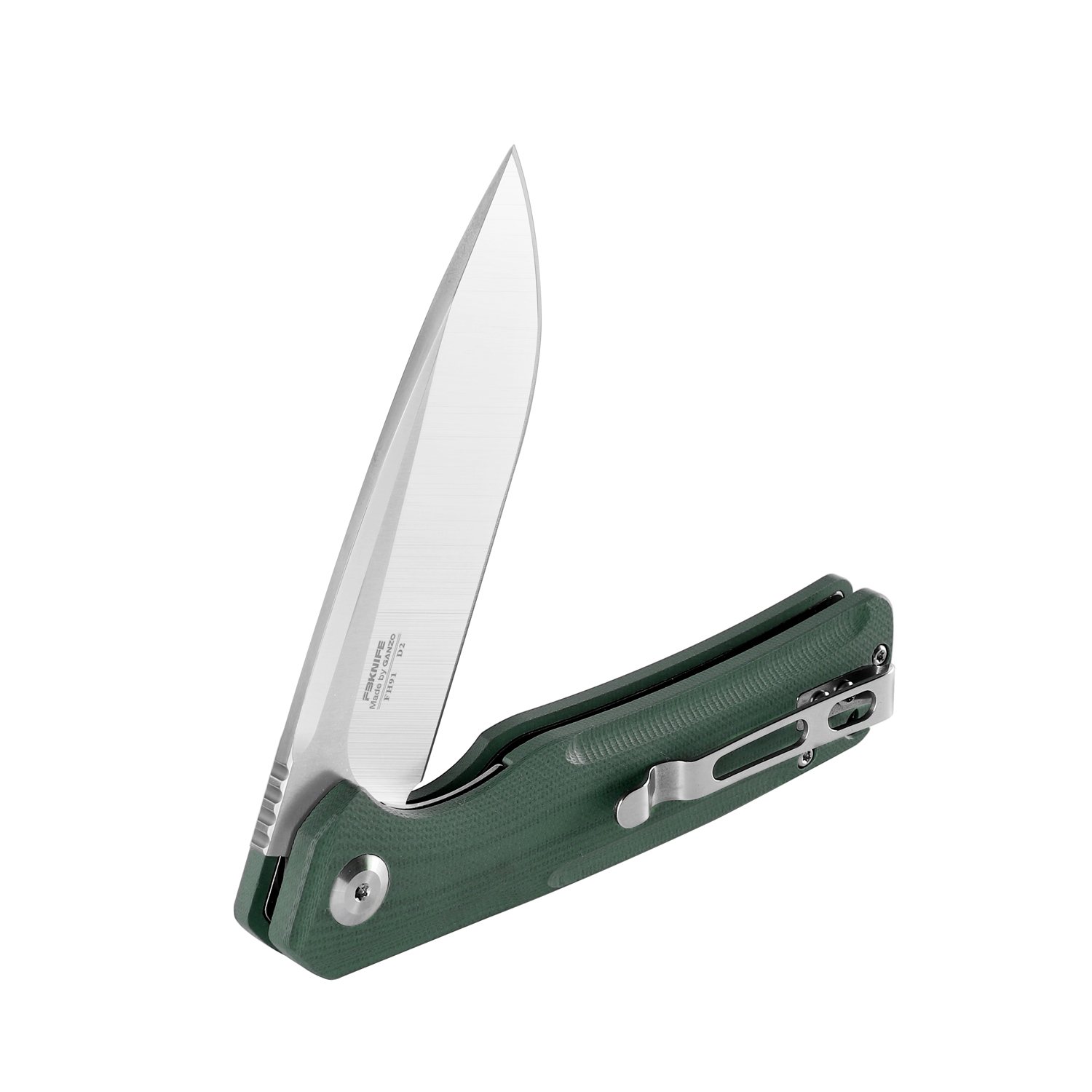 Складной нож Firebird FH91-GB, сталь D2, рукоять G10 зеленая - фото 3