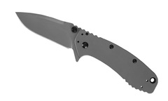 Фото Складной полуавтоматический нож Kershaw Cryo K1555TI, сталь 8Cr13MOV, рукоять сталь
