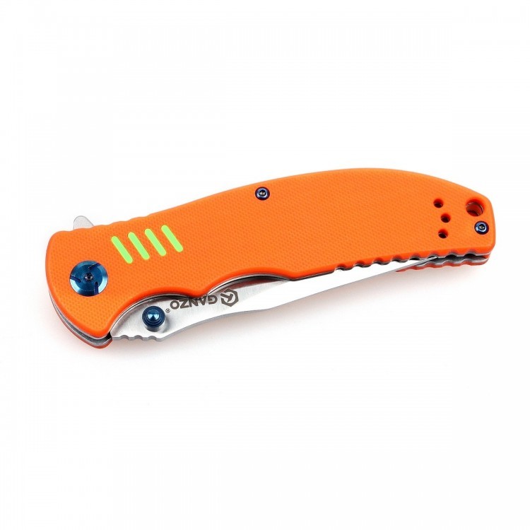 Складной нож Ganzo G7511, оранжевый - фото 4