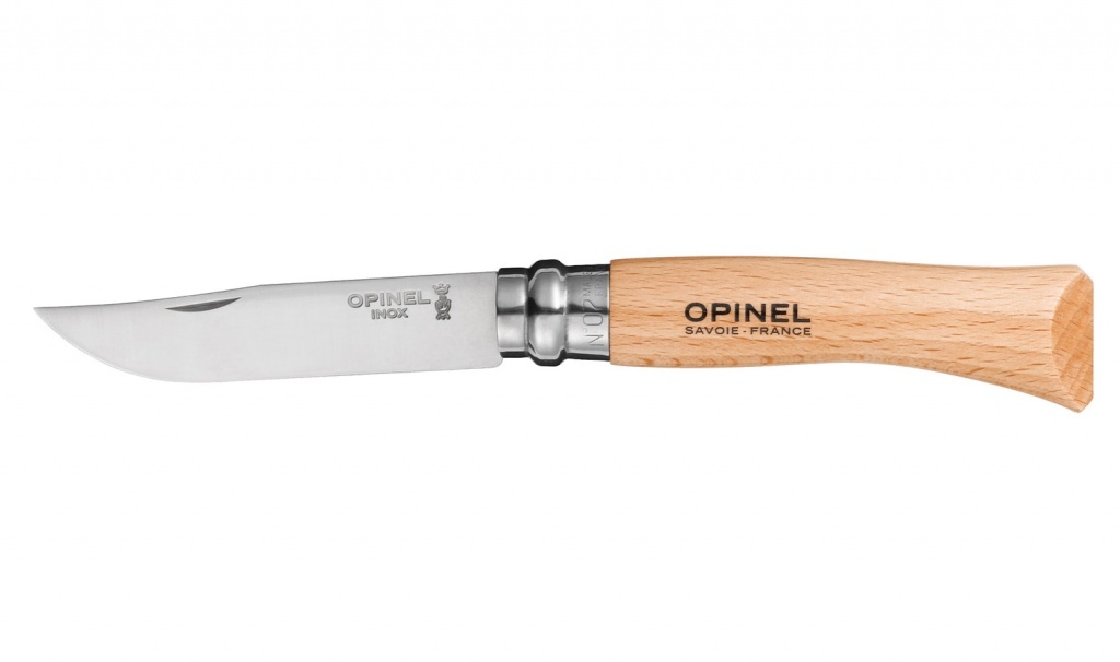 Нож складной Opinel №7 VRI Inox, сталь 12C27, рукоять бук от Ножиков