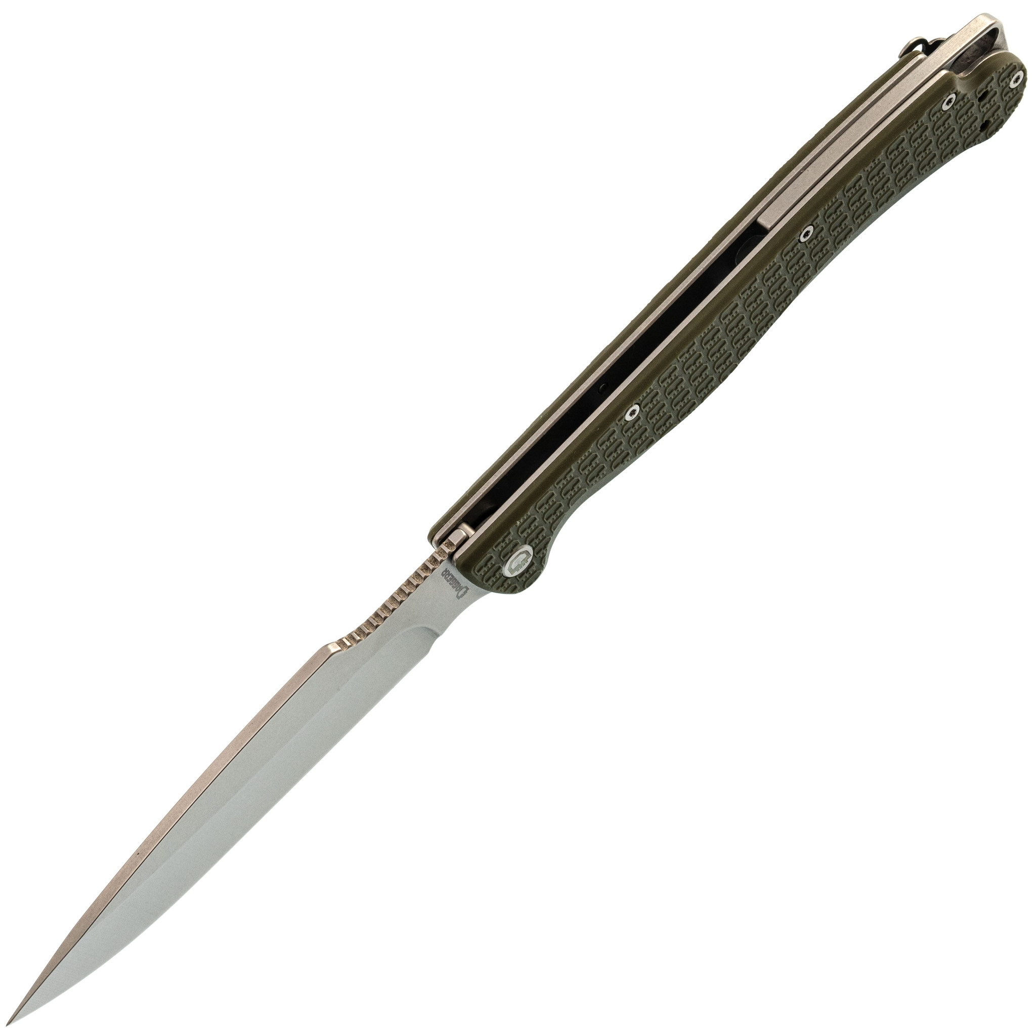 Складной нож Dagger Harpoon Olive DL, сталь 8cr14mov, рукоять FRN - фото 2