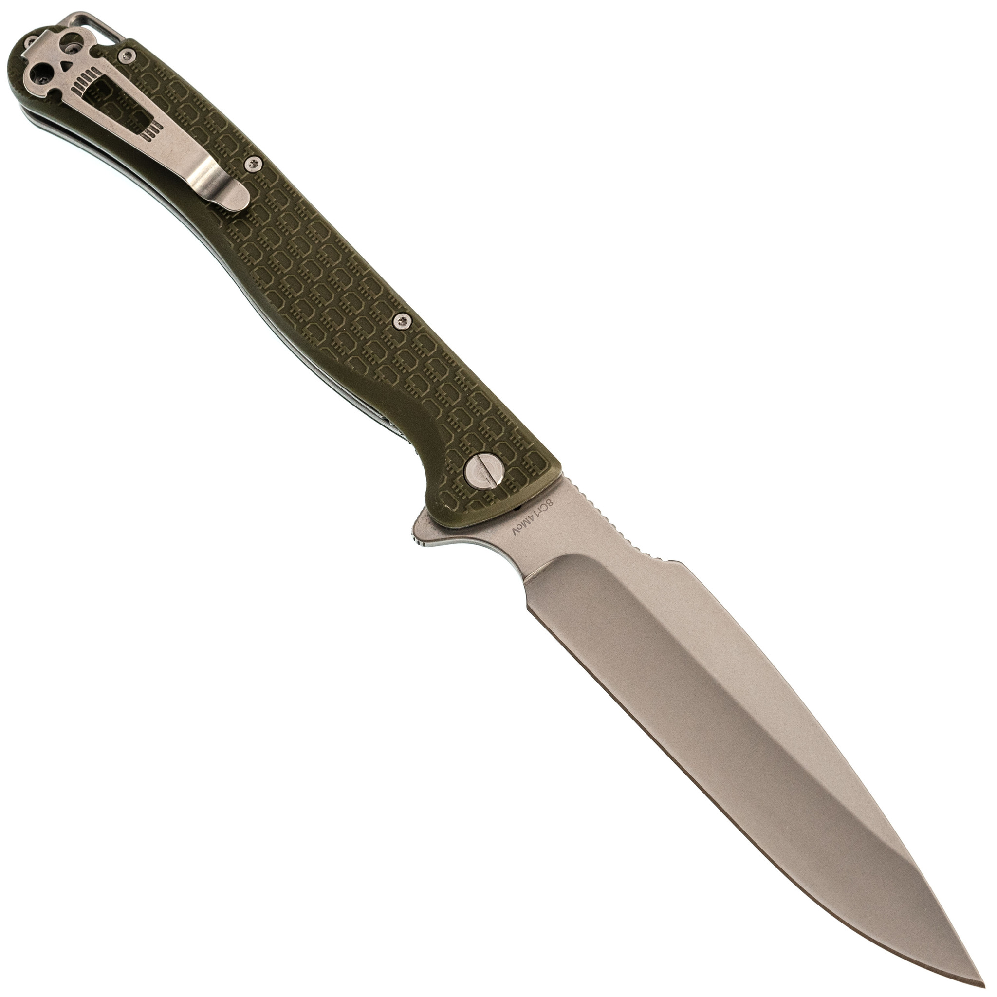 Складной нож Dagger Harpoon Olive DL, сталь 8cr14mov, рукоять FRN - фото 3