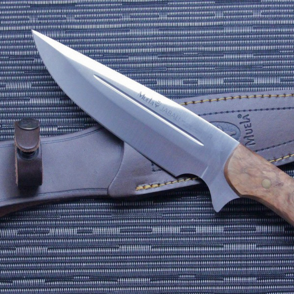 Нож с фиксированным клинком Jabali, Olive Wood Handles 17.0 см. - фото 7