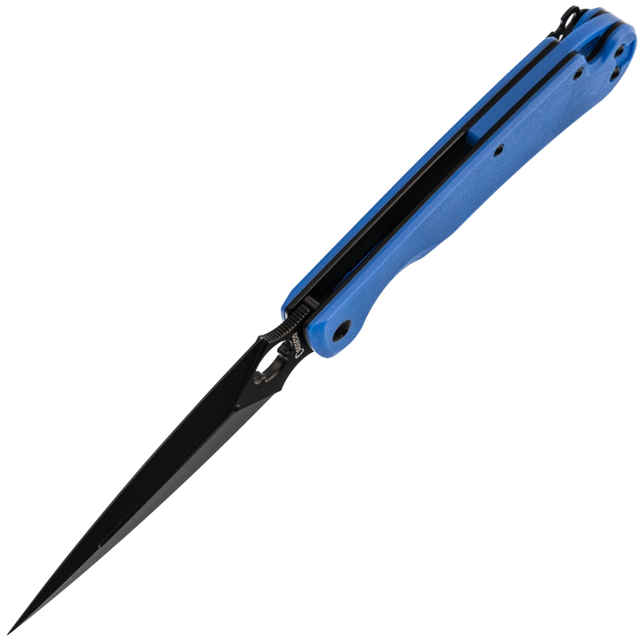 Складной нож Daggerr Arrow Blue DLC, сталь D2, рукоять G10 - фото 2