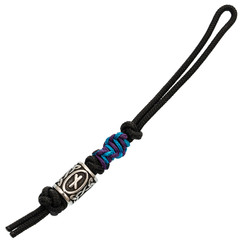 Фото Темляк мини для складного ножа с бусиной 