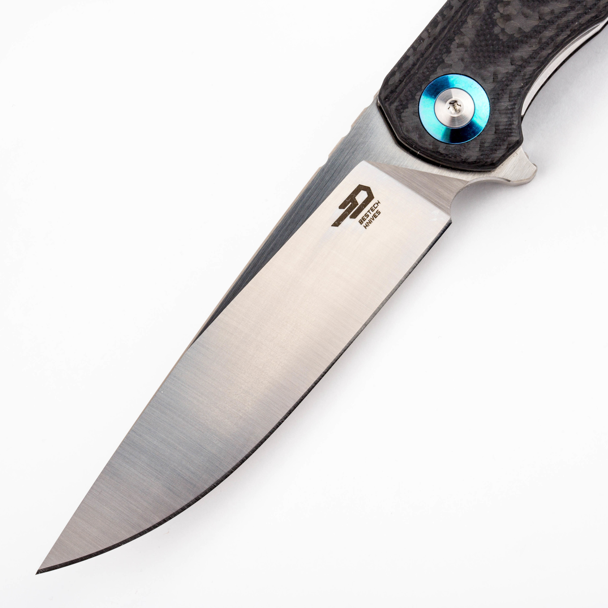 Складной нож Bestech Knives ASCOT, D2, Черно-серый карбон - фото 3