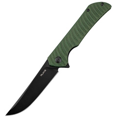 Фото Нож складной Ruike P122-MG, сталь 14C28N, рукоять микарта, зеленый