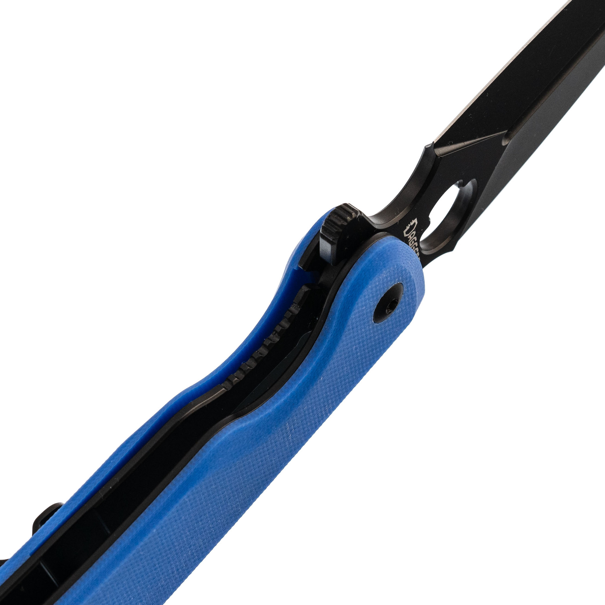 Складной нож Daggerr Arrow Blue DLC, сталь D2, рукоять G10 - фото 4