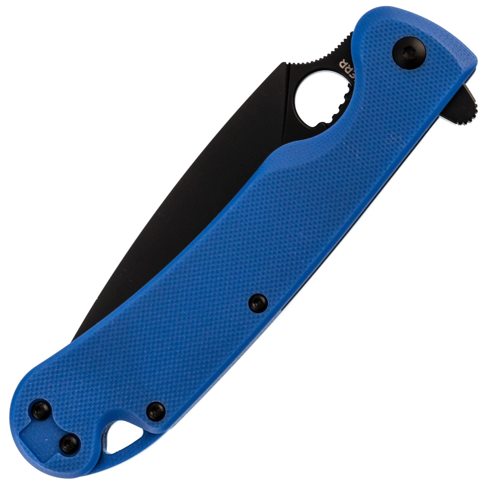 Складной нож Daggerr Arrow Blue DLC, сталь D2, рукоять G10 - фото 9