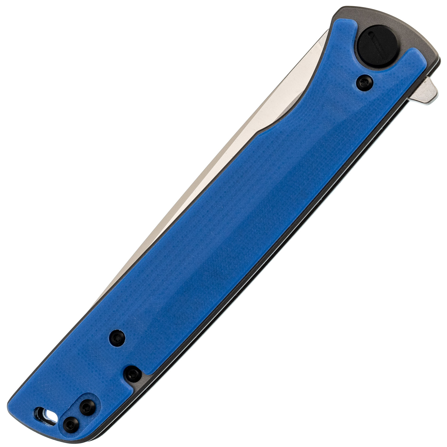 Складной нож Смерш С 350, сталь D2, рукоять G10, синий - фото 9