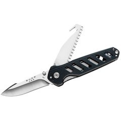 Фото Нож складной 183 Alpha Crosslock - BUCK 0183GRS, сталь 420HC, рукоять алюминий, зеленый