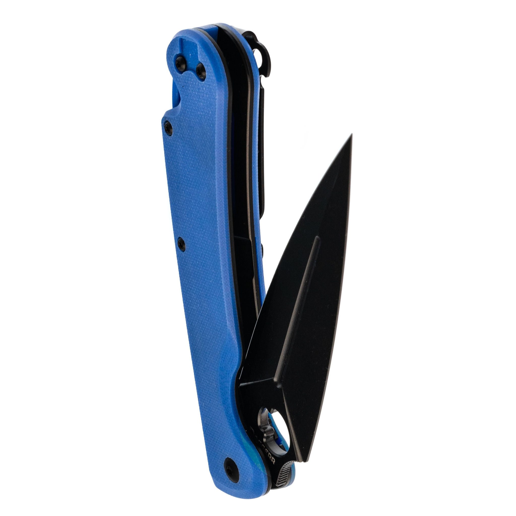 Складной нож Daggerr Arrow Blue DLC, сталь D2, рукоять G10 - фото 5