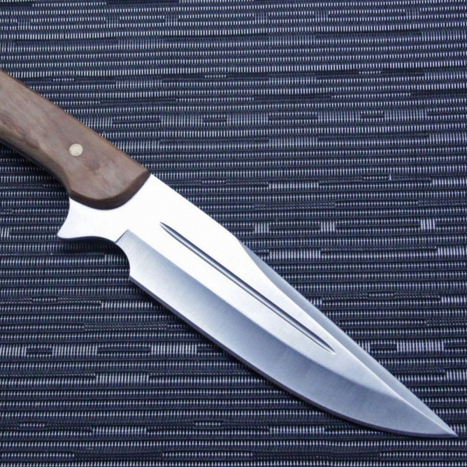 Нож с фиксированным клинком Jabali, Olive Wood Handles 17.0 см. - фото 4