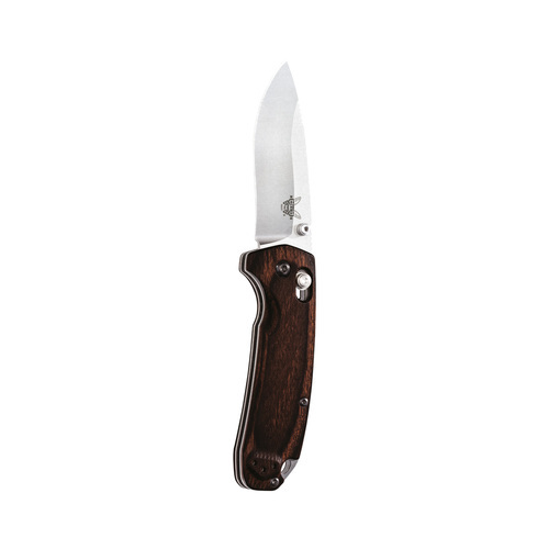 Нож складной Benchmade North Fork 15031-2, сталь CPM-S30V, рукоять дерево - фото 1